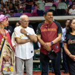 Atestiguan Salomón Jara e Irma Bolaños la inauguración del estadio de Beisbol Yu´Va, nueva casa de los Guerreros de Oaxaca